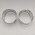 British Vintage Silver Plated Napkin Ring Pair
